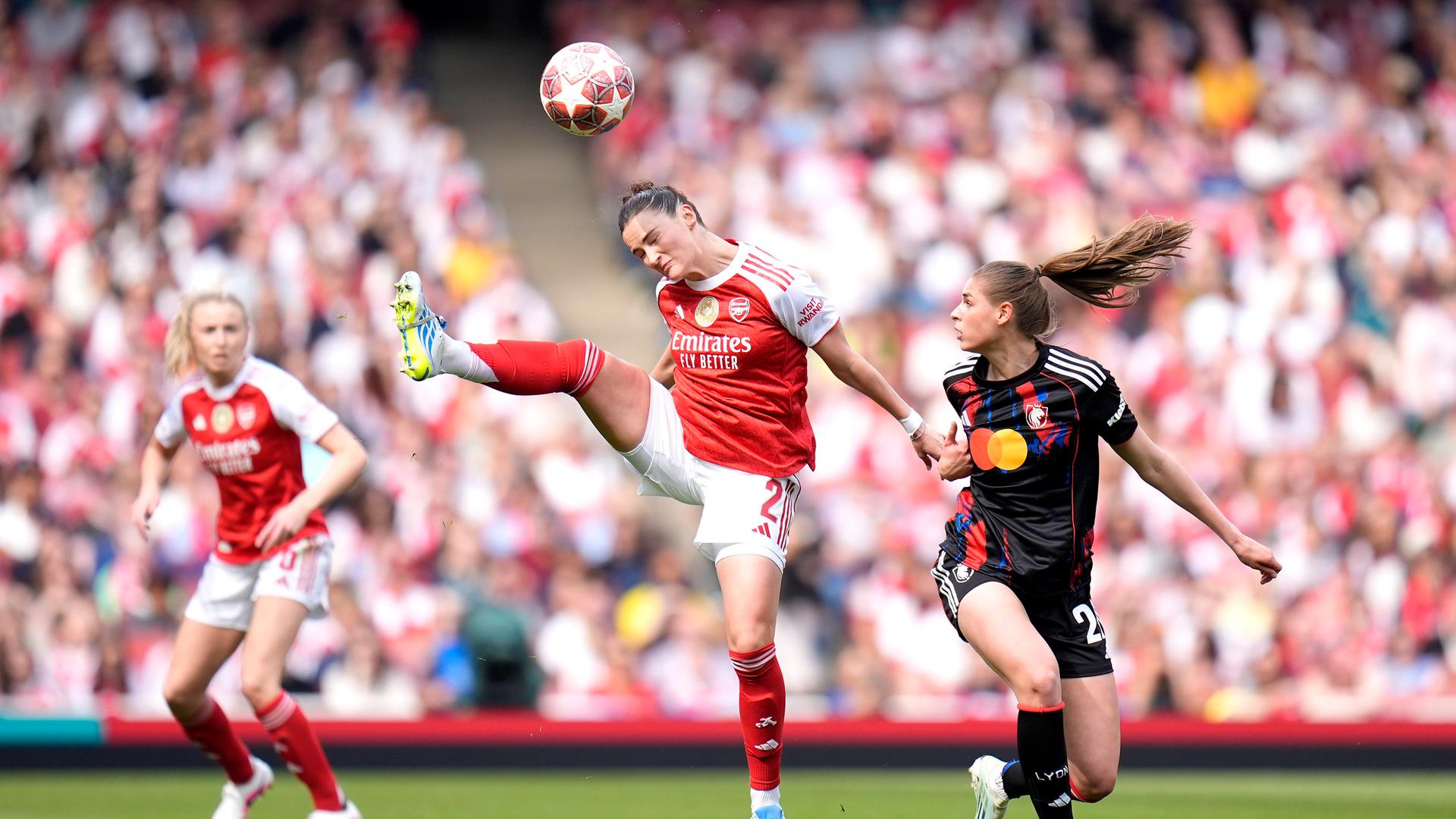 Women's Champions League: Arsenal gewinnt Halbfinal-Hinspiel gegen OL Lyonnes
