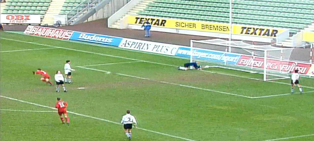 Tor des Monats Dezember 1998, Andreas Gensler | sportschau Tor des Monats Dezember 1998, Andreas Gensler
