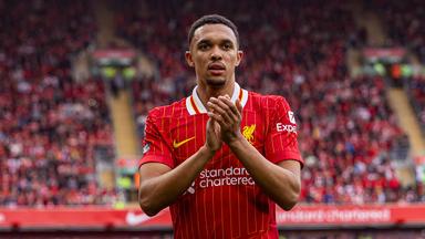 Trent Alexander-Arnold bei seinem letzten Spiel an der Anfield Road