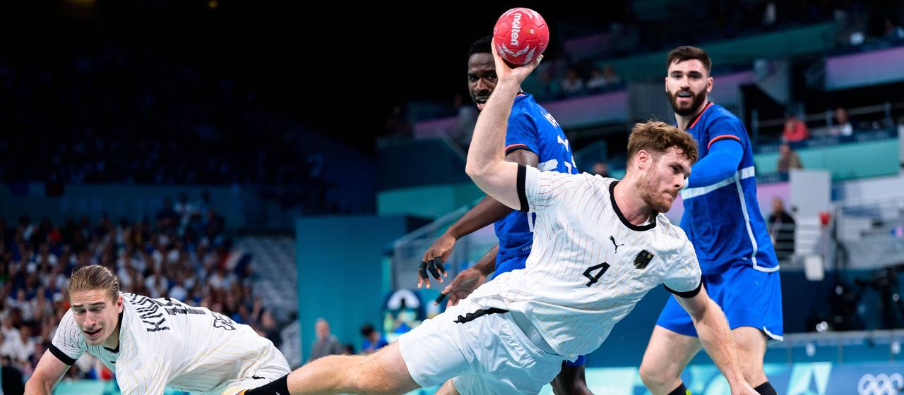 Der deutsche Handballer Johannes Golla