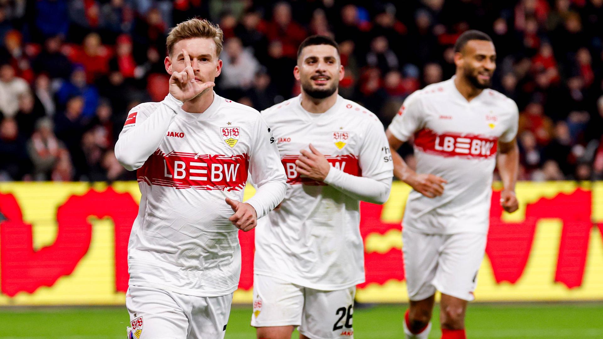 Eine Halbzeit reicht Stuttgart in Leverkusen