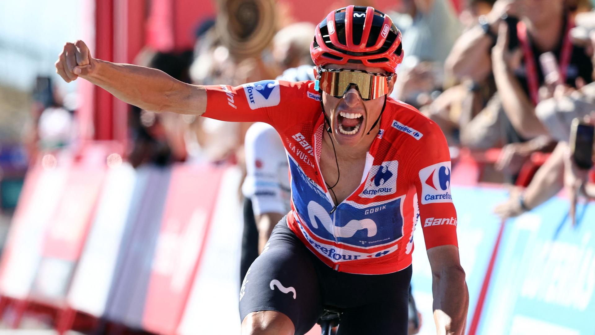 Vuelta: Enric Mas behauptet nach Pogacar-Aus das Rote Trikot
