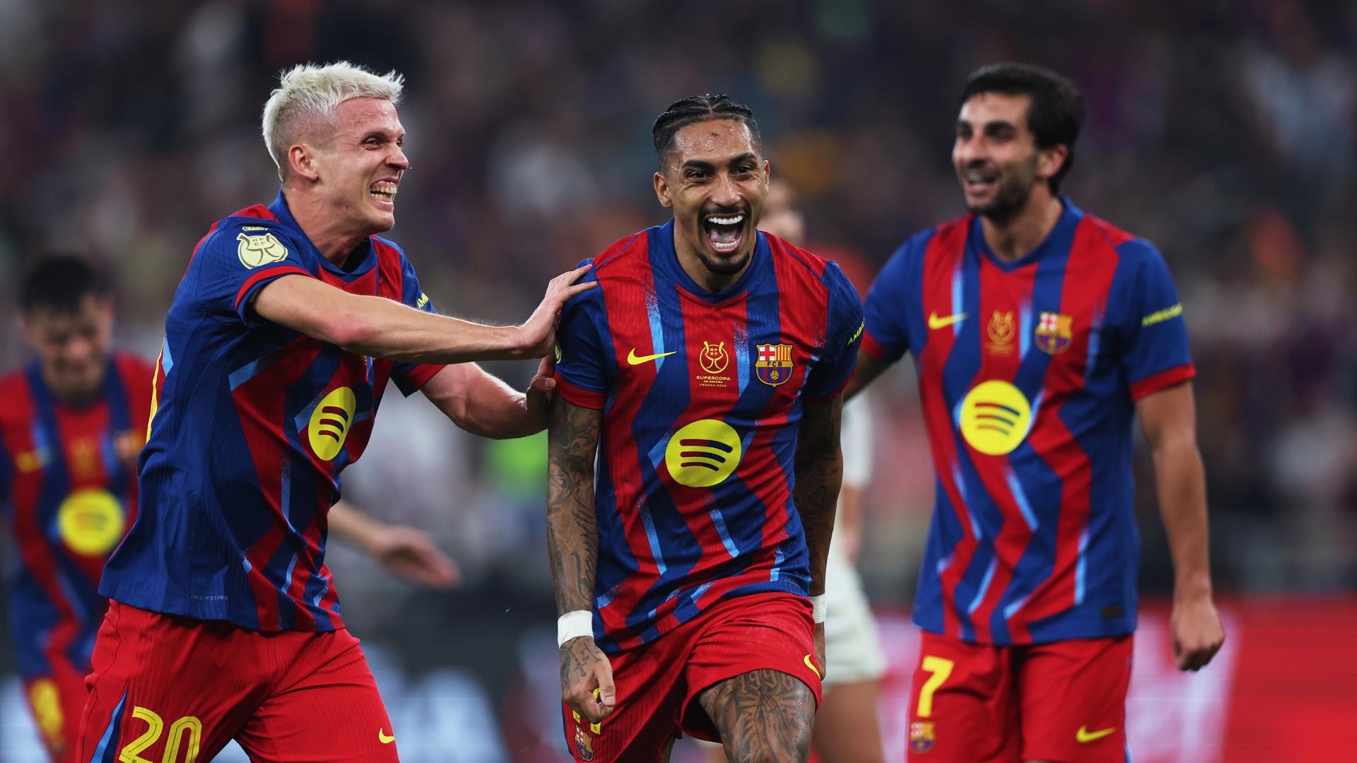 Supercup in Riad: Barça triumphiert im wilden Clásico über Real