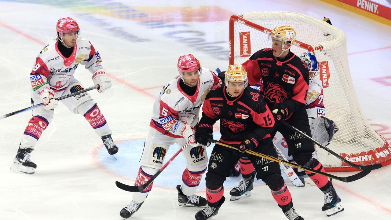 Eisbären Berlin besiegen Tabellenführer Nürnberg 4:1