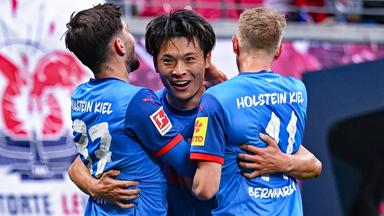 Große Freude bei Holstein Kiels Shuto Machino