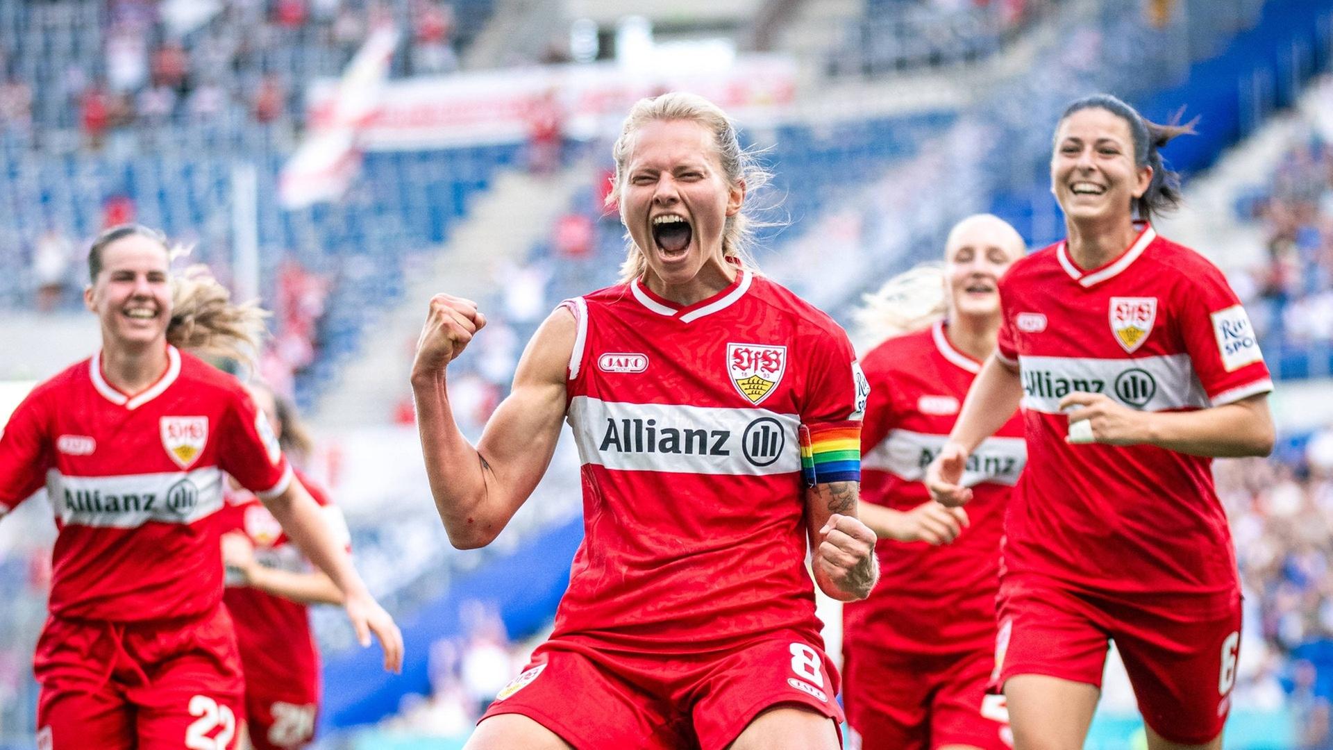 Doppelpack von Maximiliane Rall sorgt für historischen VfB-Sieg in Hoffenheim