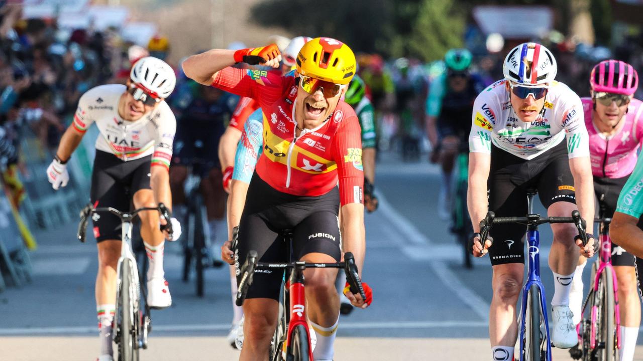 Dänischer Sieger im Zielsprint - Lipowitz und Evenepoel im Hauptfeld