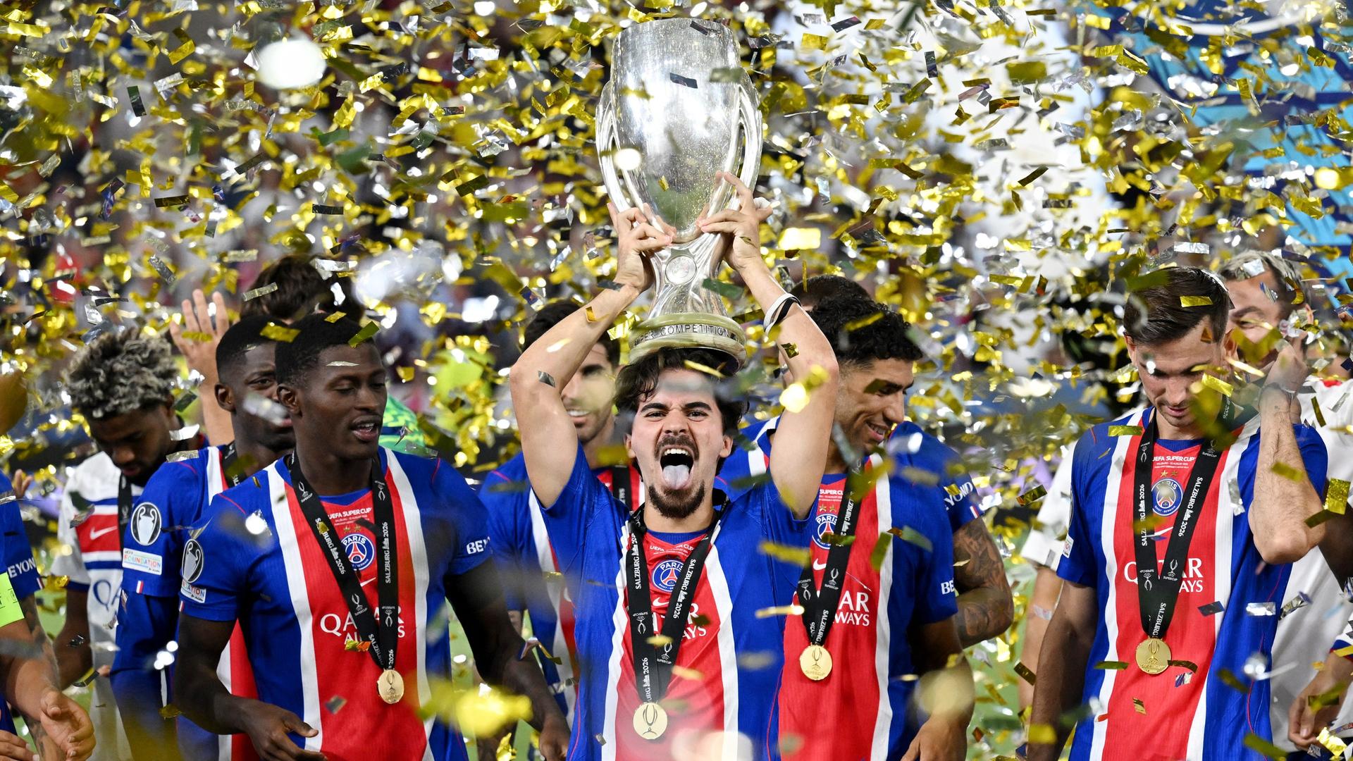 Sieg gegen Aston Villa: PSG gewinnt den UEFA-Supercup
