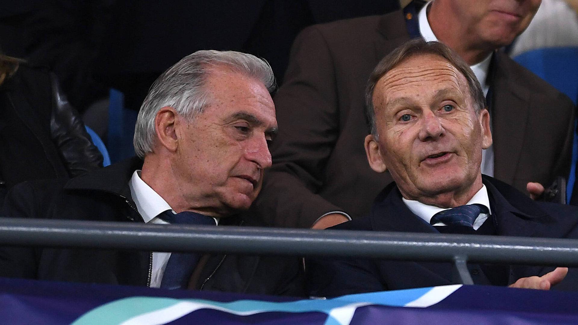 Reinhold Lunow und Hans-Joachim Watzke | IMAGO/Revierfoto