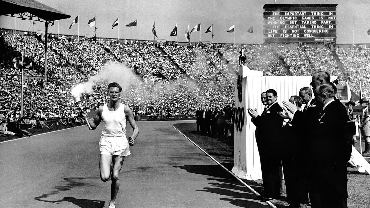OlympiaHistorie Olympia 1948 in London Nachkriegsspiele ohne