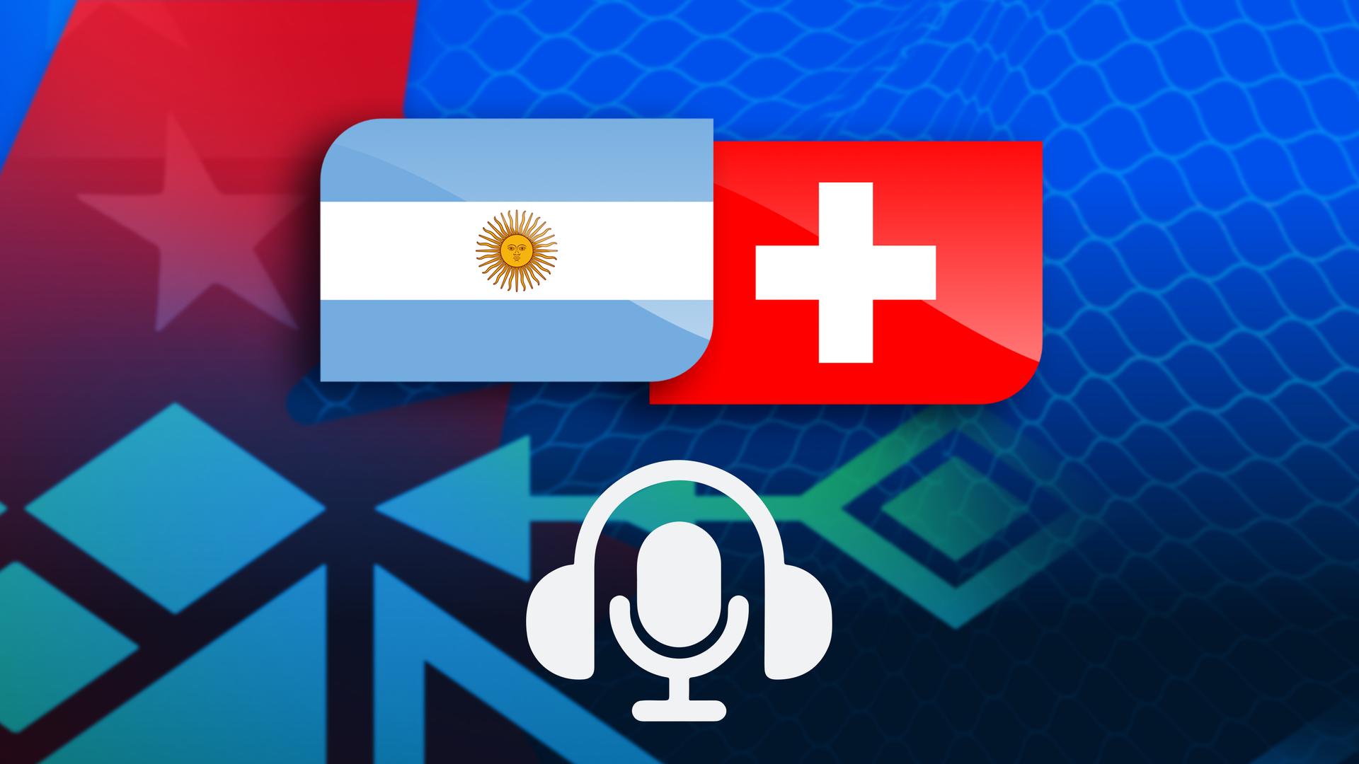 Audiostream - WM 2026 live hören: Argentinien gegen Schweiz