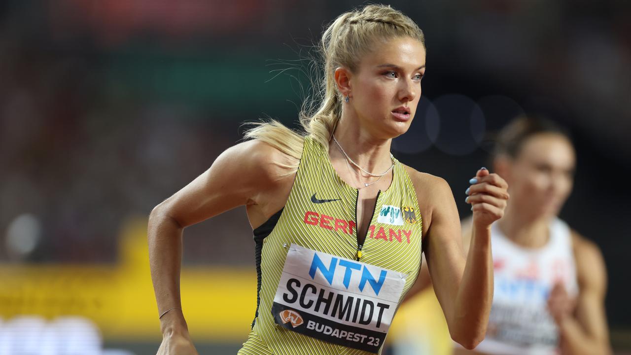 LeichtathletikWM 2023 Staffel über 400 m der Frauen deutsches Team