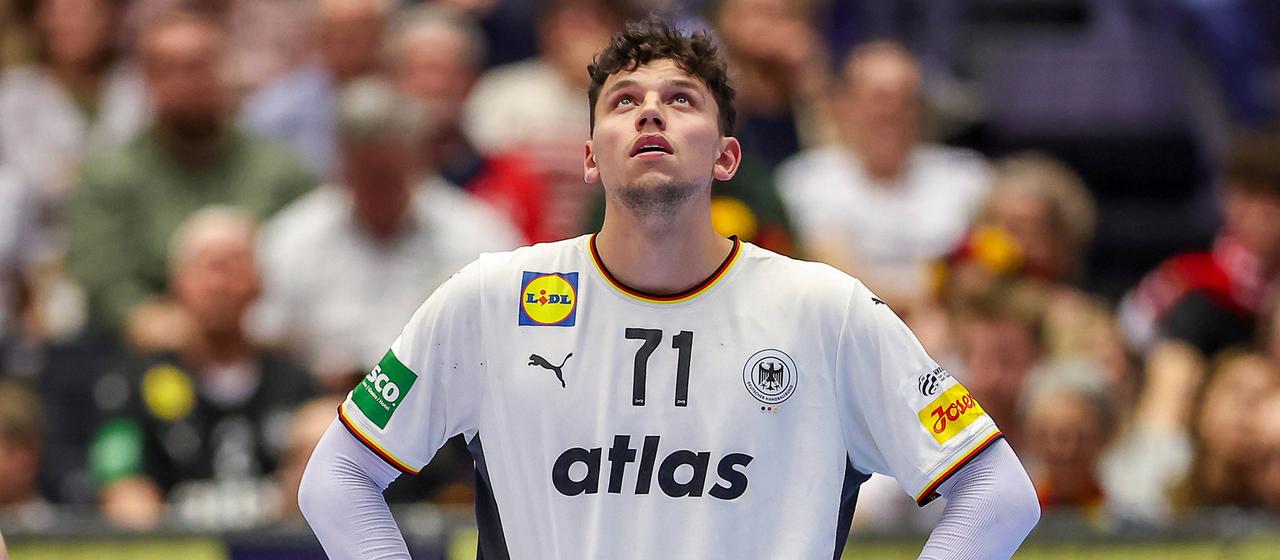 Marko Grgic ist nicht zufrieden mit seiner Leistung gegen Österreich 