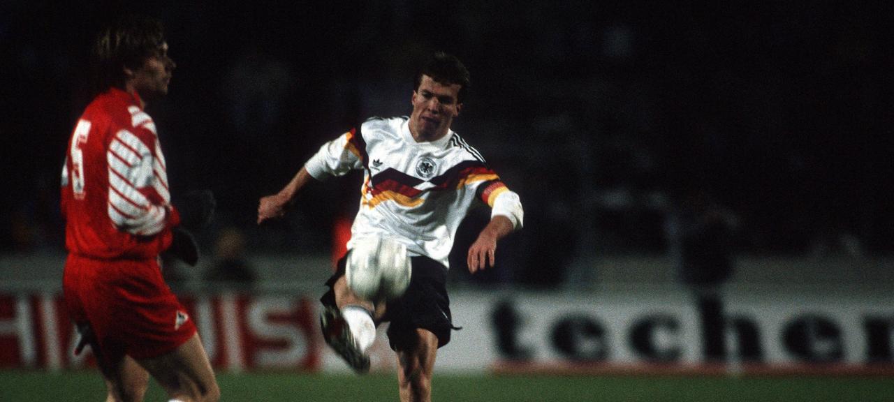 Tor des Monats Dezember 1990, Lothar Matthäus | Imago Tor des Monats Dezember 1990, Lothar Matthäus