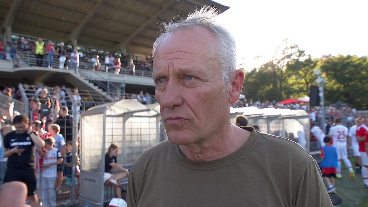 Christian Streich im Interview beim 25-jährigen Jubiläum der Freiburger ...