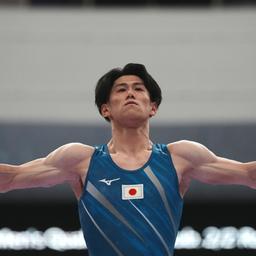 Japans Daiki Hashimoto turnt an den Ringen