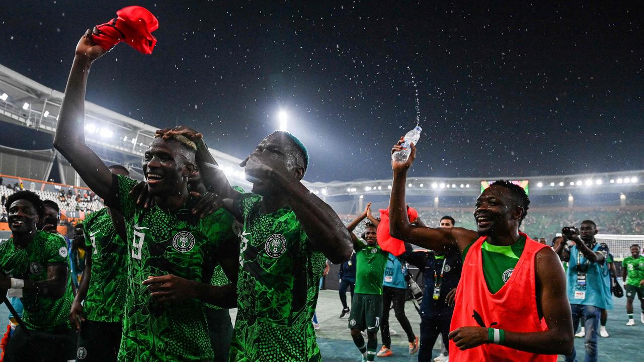 AfrikaCup Nigeria und Angola sind erste Viertelfinalisten sportschau.de