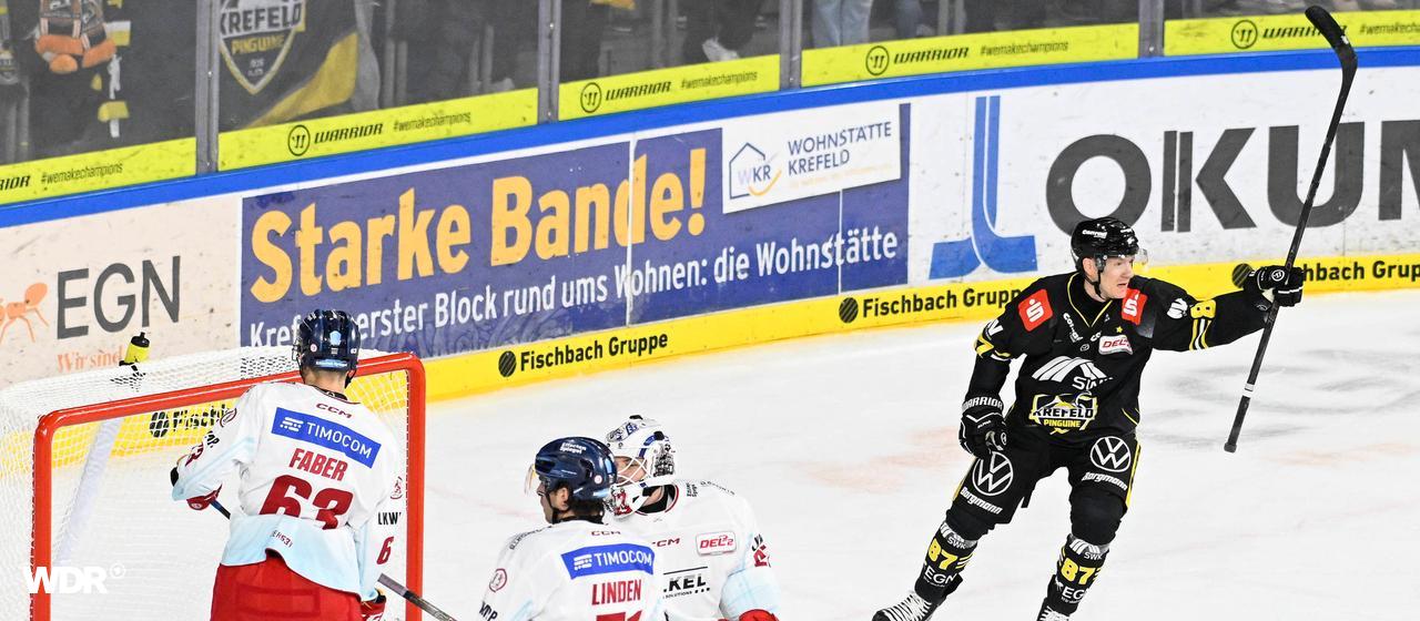 WDR-Sport: DEL2: Krefeld gewinnt Straenbahnderby gegen Dsseldorf |  sportschau.de