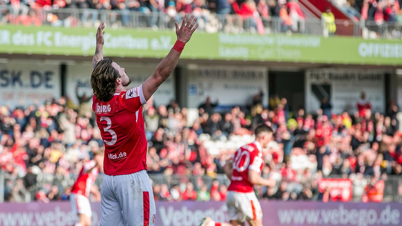 Aufsteiger wehrt sich tapfer: Energie Cottbus holt gegen Havelse den fünften Sieg in Folge