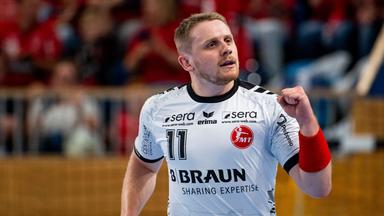 Für Dimitri Ignatow und die MT Melsungen gab es zum Abschluss einen Sieg.