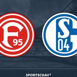 Logo Fortuna Düsseldorf gegen FC Schalke 04