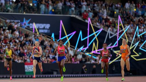 Die 400m der Frauen