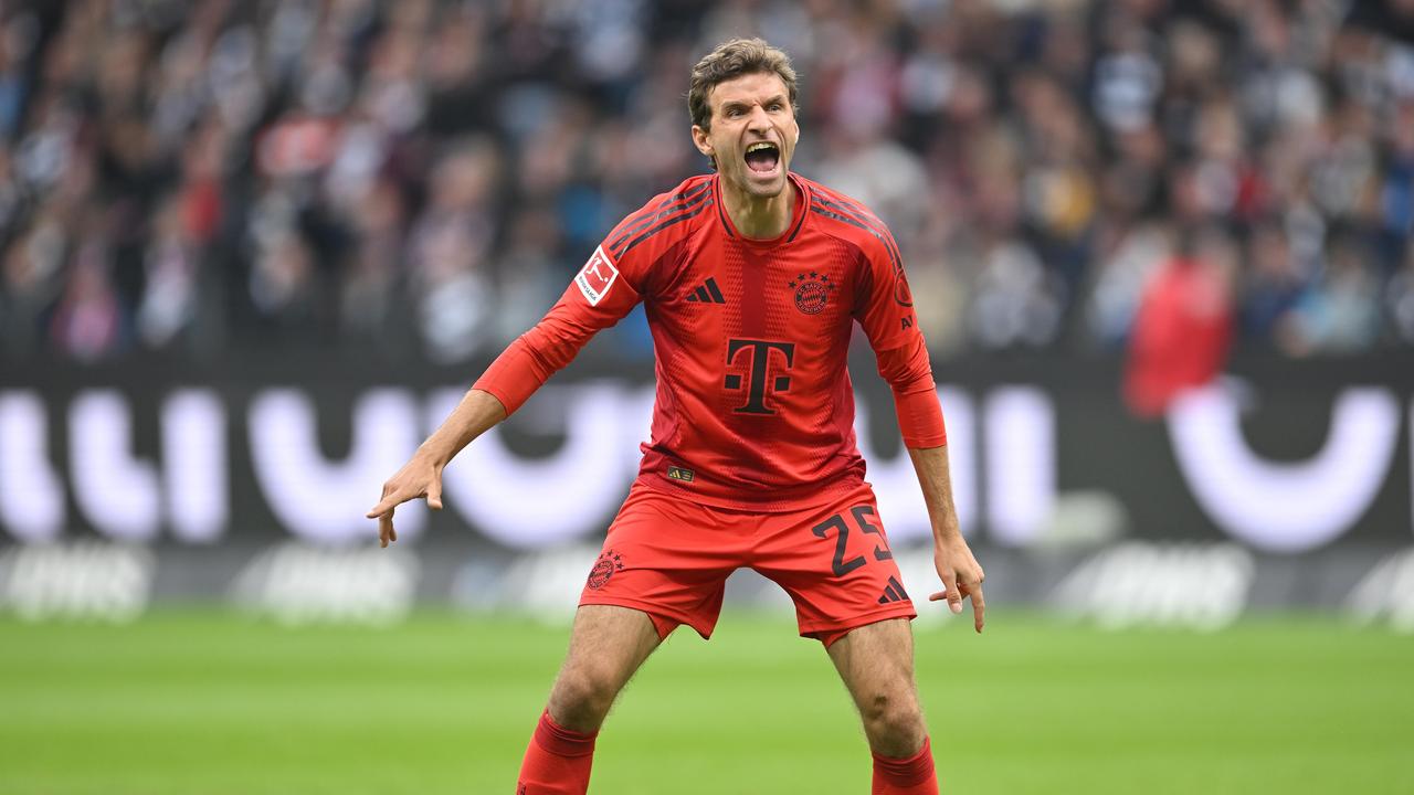 Thomas Müller beim Spiel gegen Eintracht Frankfurt | ddp/Revierfoto
