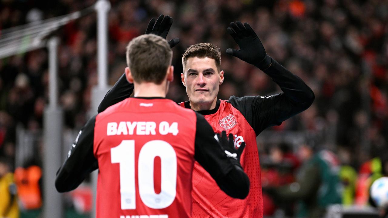 Leverkusens momentane Lebensversicherung: Duo Patrik Schick und Florian Wirtz (l.) | IMAGO / Uwe Kraft