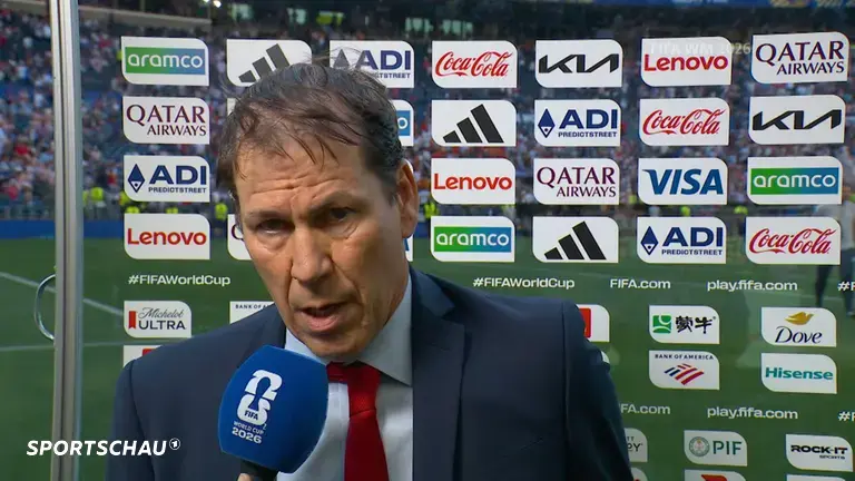 Belgiens Trainer Rudi Garcia im Interview
