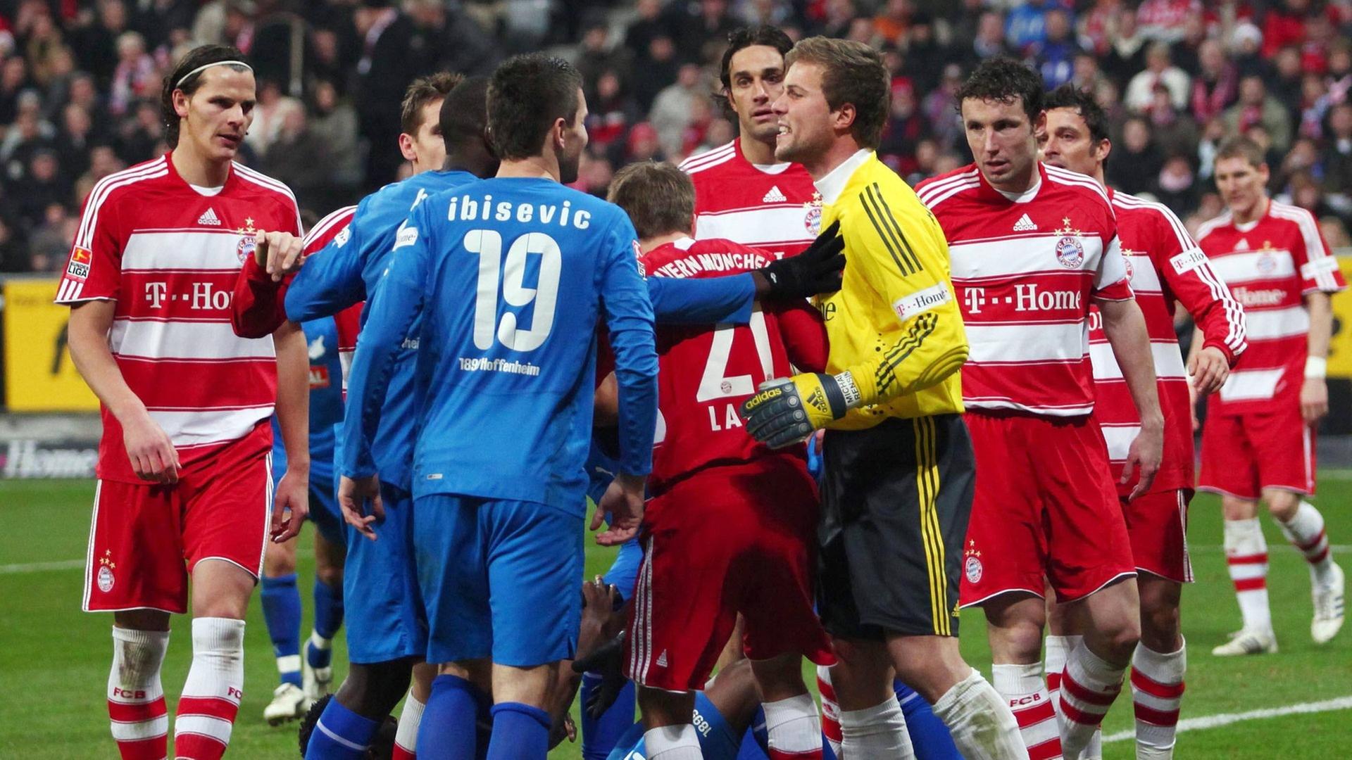 Hoffenheim bei den Bayern 2008 | IMAGO, Imago