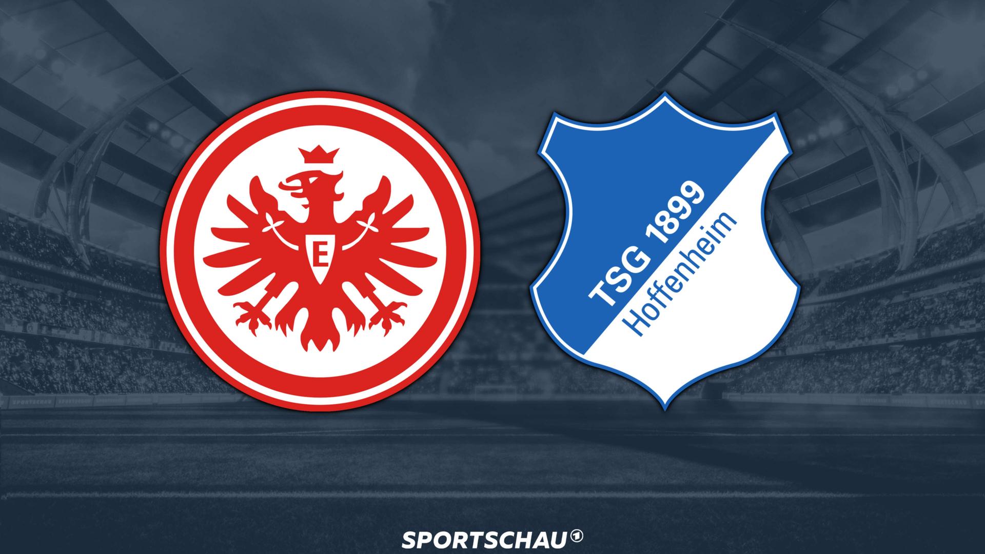 Logo Eintracht Frankfurt gegen 1899 Hoffenheim | ARD