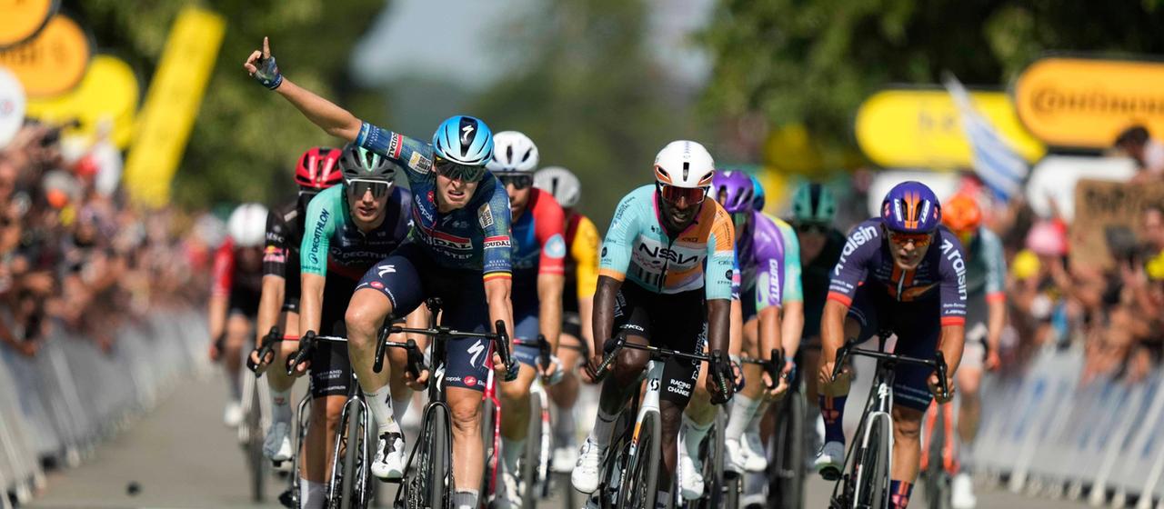 Tim Merlier gewinnt die achte Etappe der Tour de France