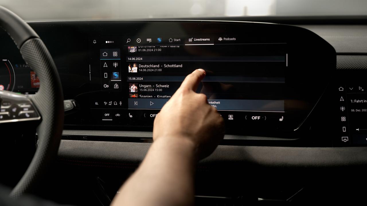 AudioLivestreams und Podcasts Die neue SportschauAutomotiveApp