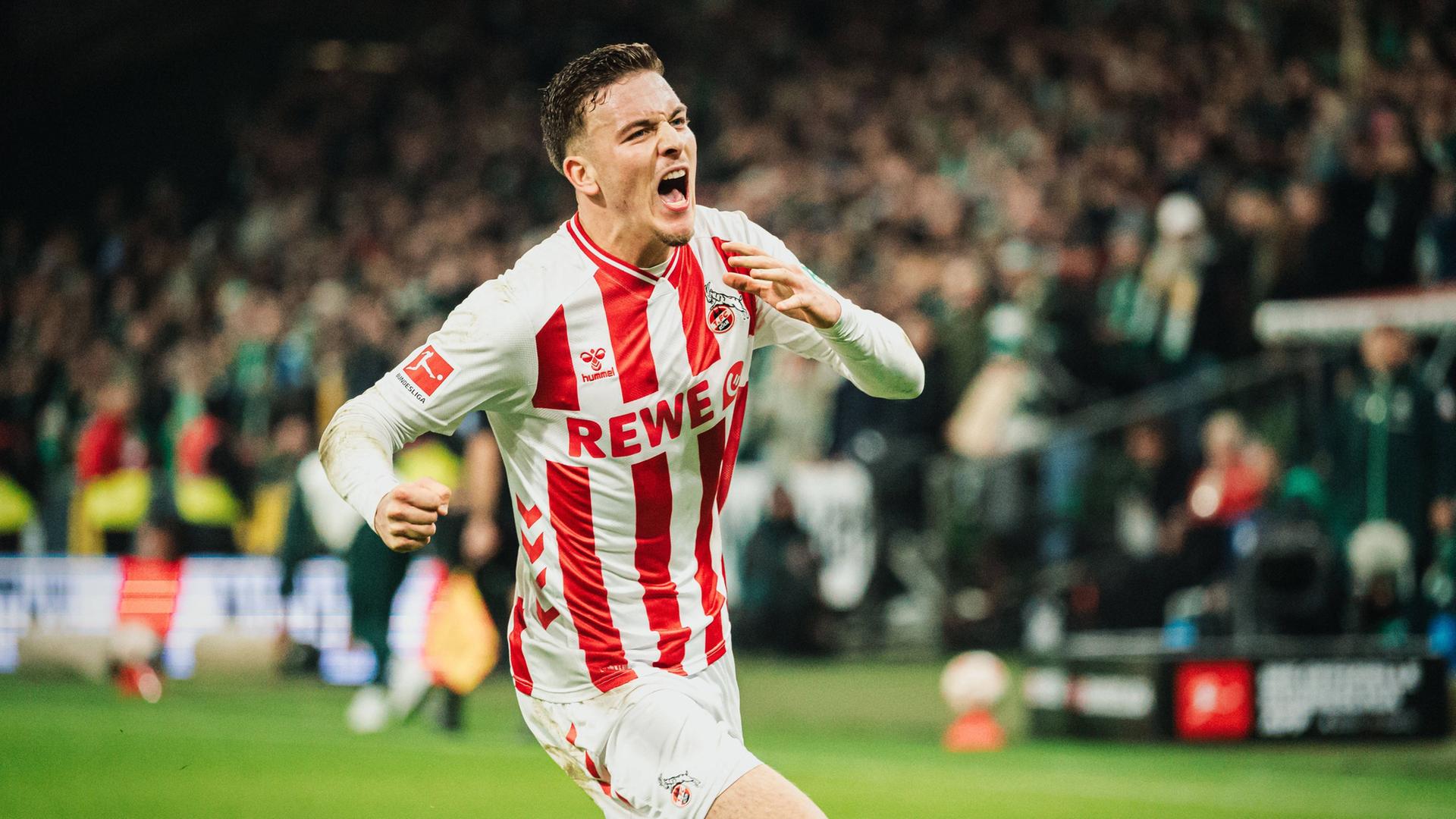 Said El Mala bejubelt seinen späten Ausgleichstreffer im Spiel gegen Werder Bremen | IMAGO / Beautiful Sports