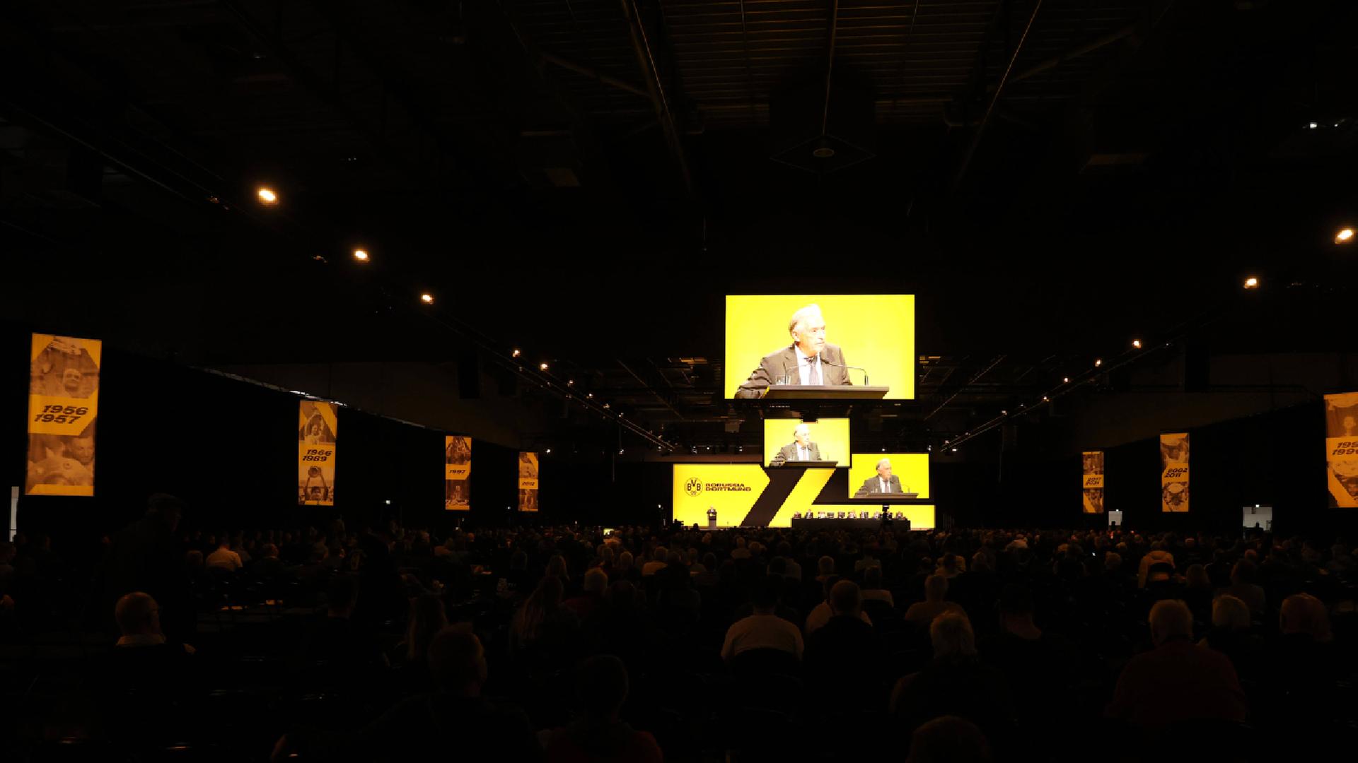 Die Mitgliederversammlung des BVB im Jahr 2024 | IMAGO / Thomas Bielefeld