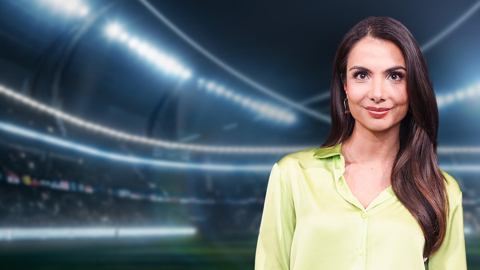 Sportschau-Moderatorin Lea Wagner | WDR/Ben Knabe