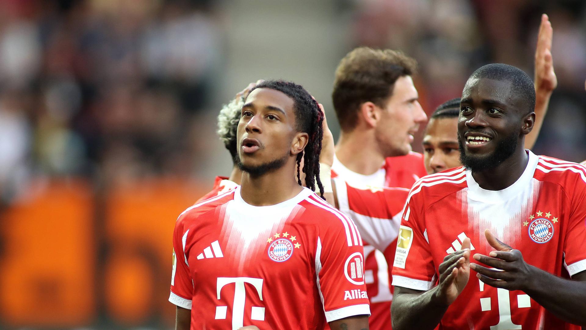 Michael Olise und Dayot Upamecano | IMAGO/Ulrich Wagner