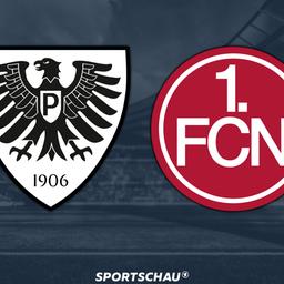 Logo Preußen Münster gegen 1. FC Nürnberg