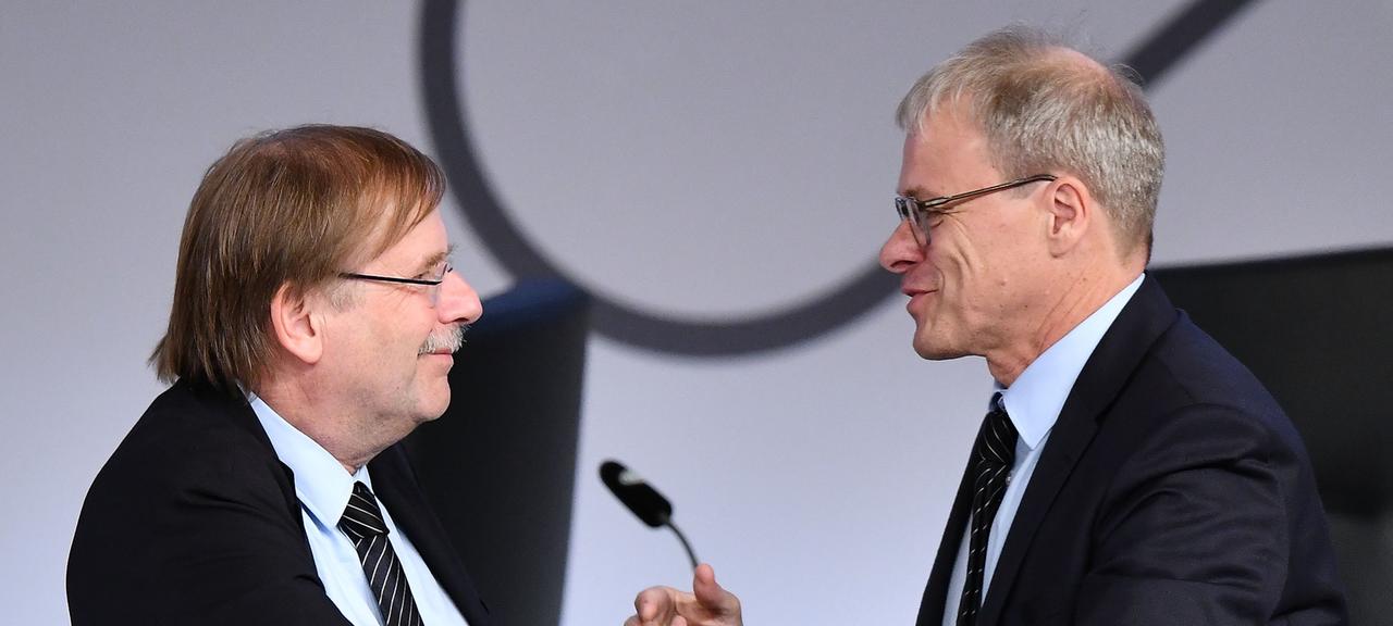 Rainer Koch (l.) und Peter Peters | imago Rainer Koch (l.) und Peter Peters