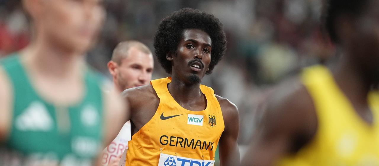 Der deutsche Läufer Mohamed Abdilaahi