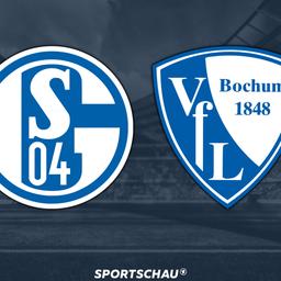 Logo FC Schalke 04 gegen VfL Bochum