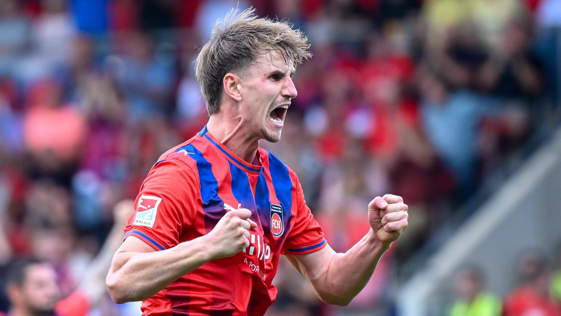 2. Bundesliga: Heidenheim gewinnt wilde Partie gegen Dresden