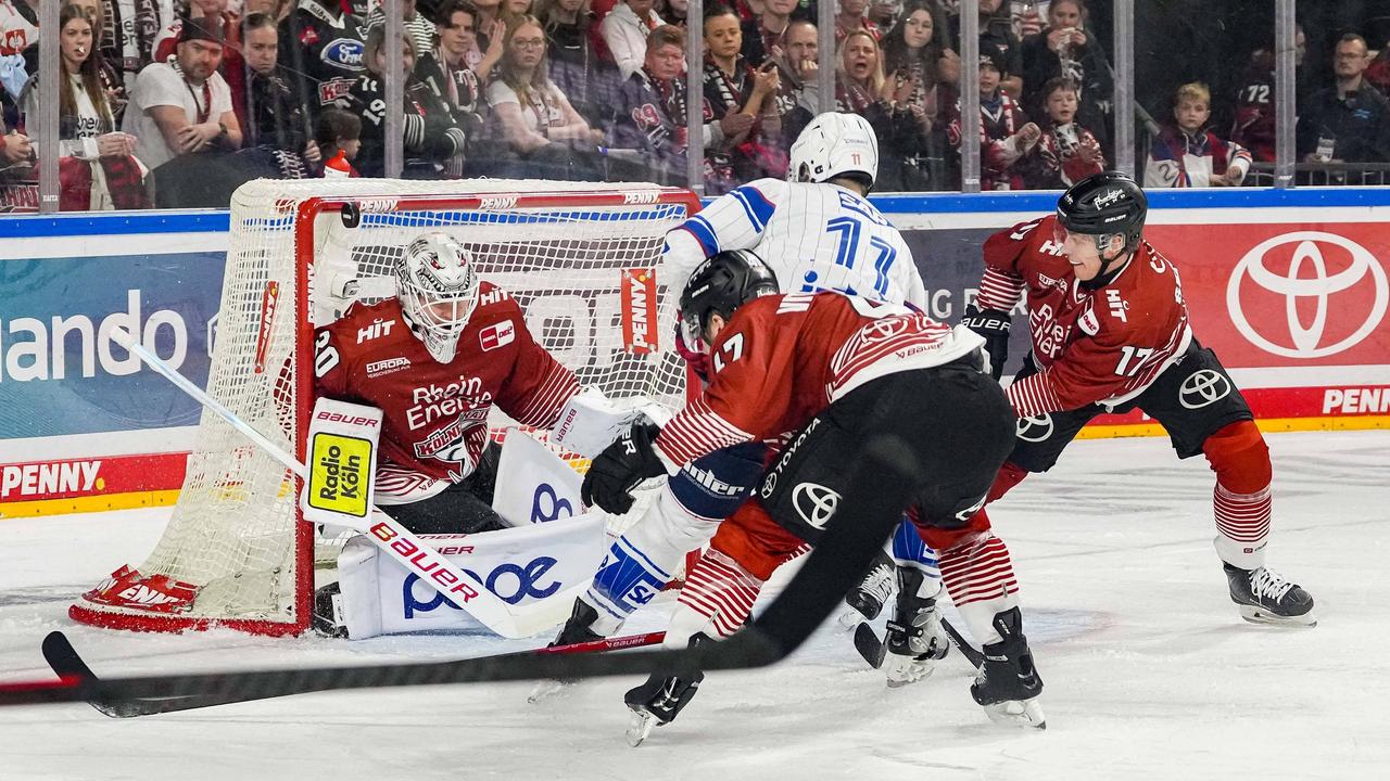 DEL: Kölner Haie verlieren wildes Spiel gegen die Adler Mannheim