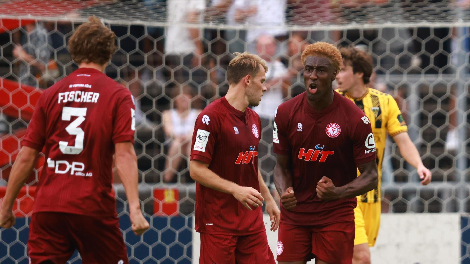 Aigbekaen rettet Fortuna Köln einen Punkt gegen Alemannia Aachen