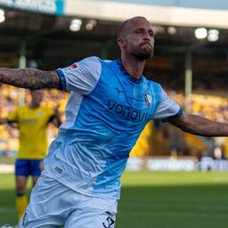 Philipp Hofmann bejubelt 1:0