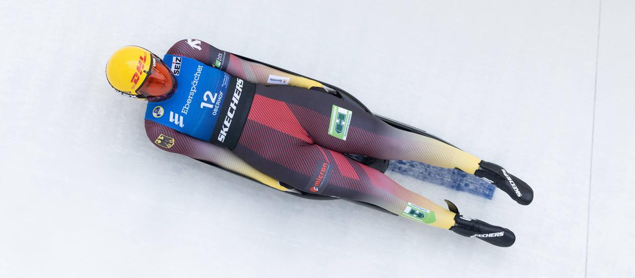 Merle Fräbel in Aktion