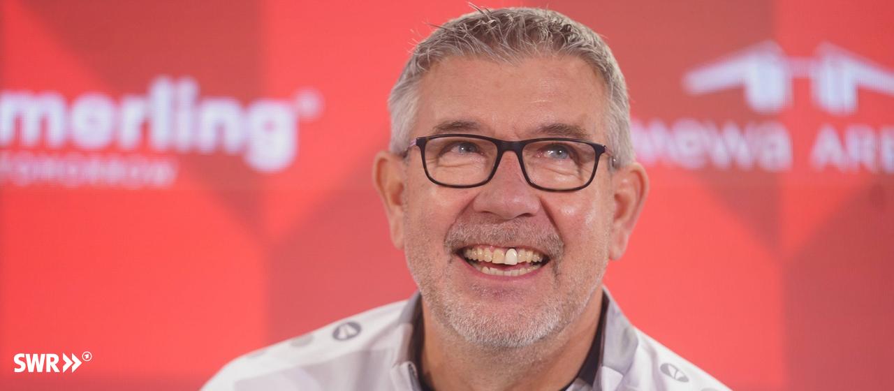 Urs Fischer (neuer Trainer FSV Mainz 05) auf der Vorstellungs-Pressekonferenz