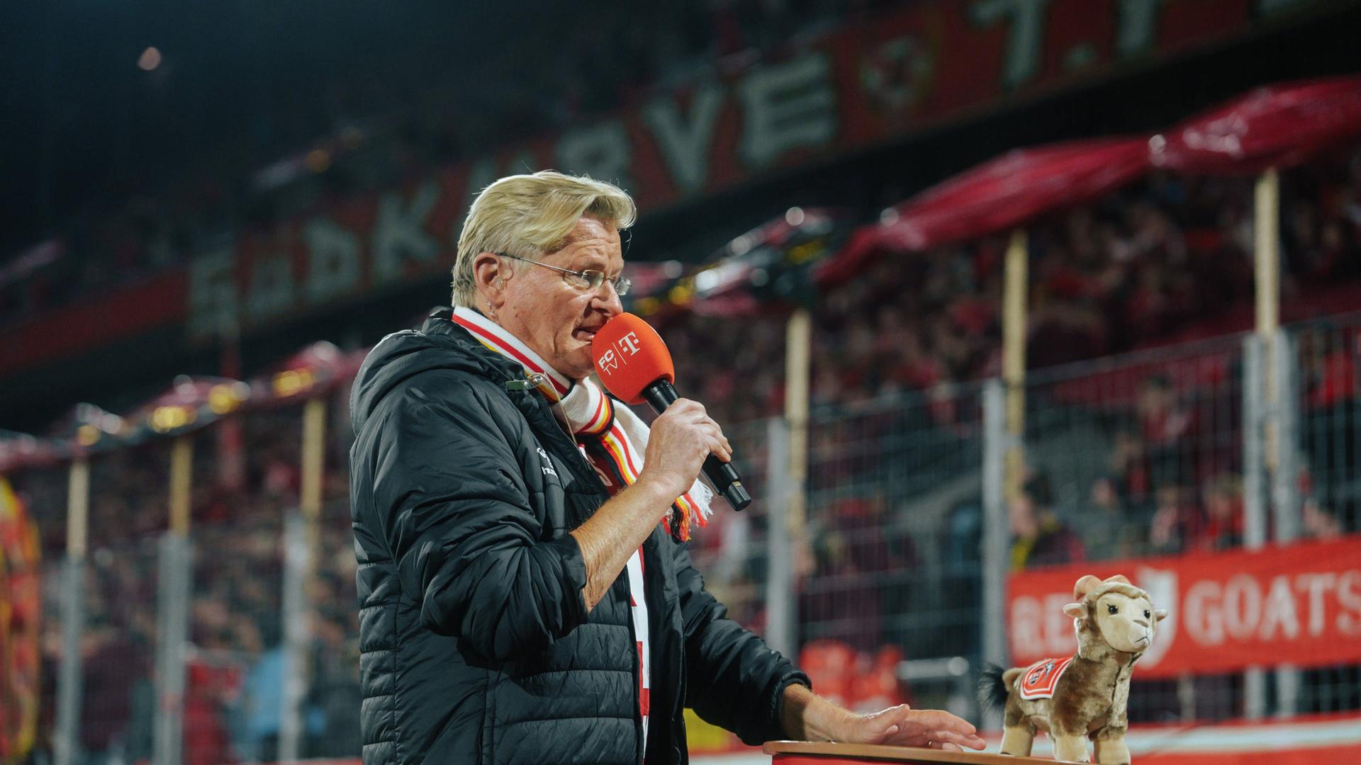 Michael Trippel, locutor del 1. FC Köln.