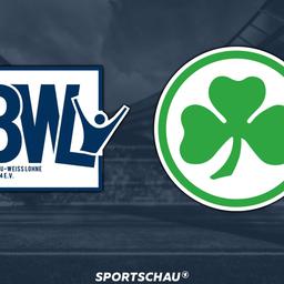 Logo Blau-Weiß Lohne gegen SpVgg Greuther Fürth