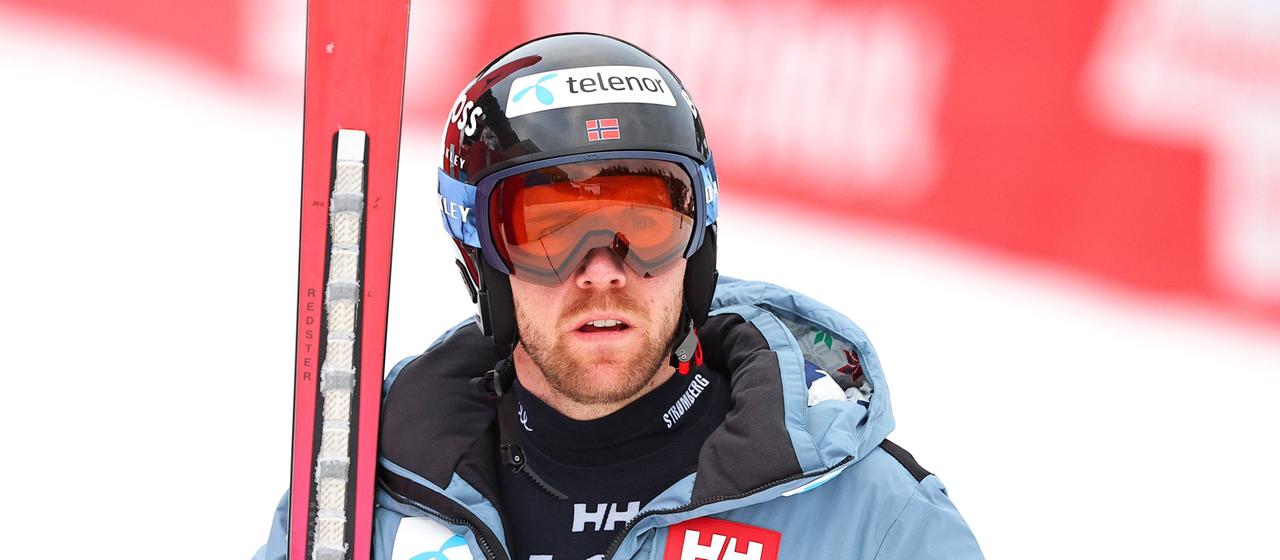 Alexander Aamodt Kilde nach einer Trainingseinheit